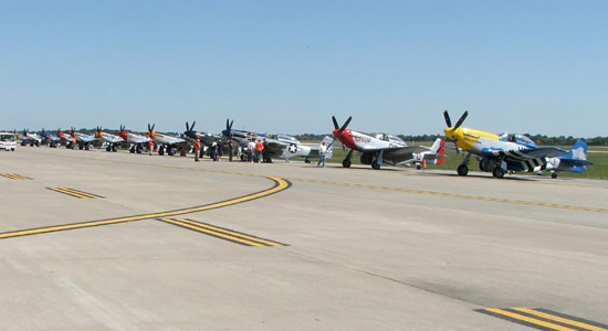 P-51 Mustangs