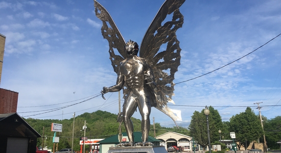 Mothman Statue