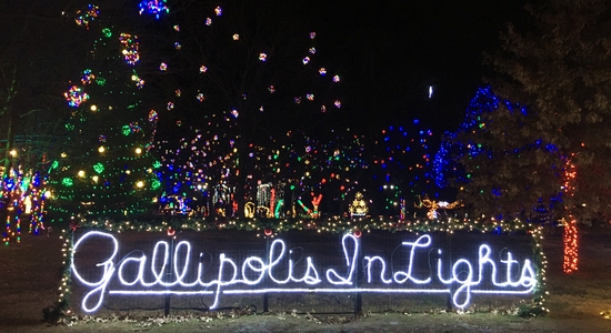 Gallipolis in Lights