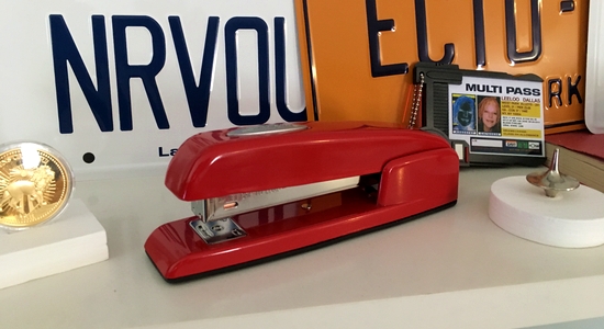 Red Swingline Stapler