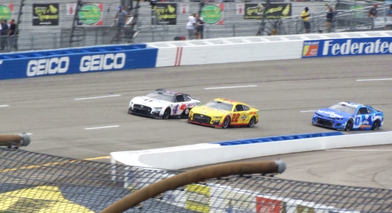 Kevin Harvick and Joey Logano