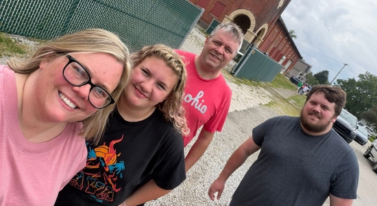 Crissy, Emma, Me and Jake