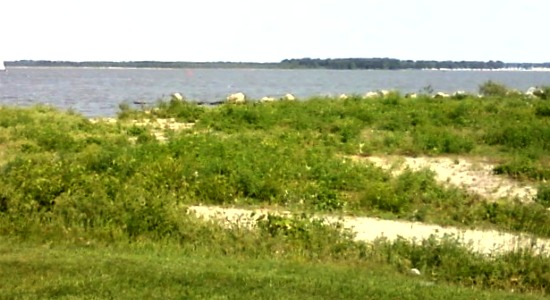 View from Breakwater Cafe