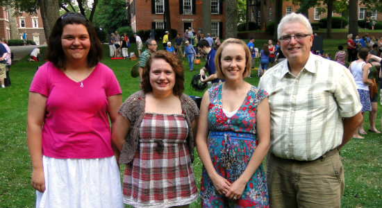 Sarah, Kouree Chesser, Janice Paris and Terry Robb