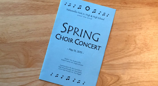 Spring Choir Concert