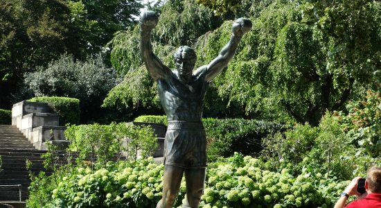 Rocky Statue