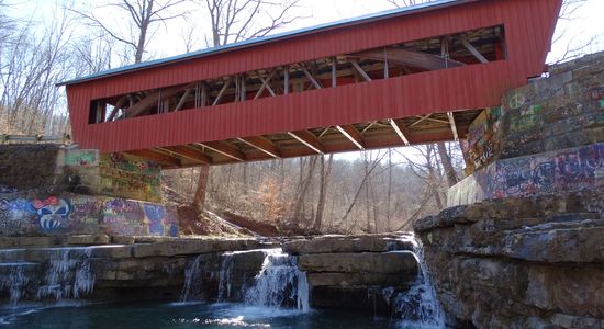 Helmick Mill Covered Bridge