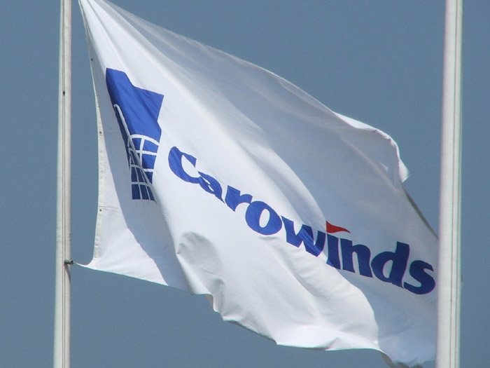 The Carowinds flag