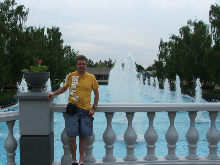 James at the fountains