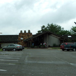Golf course clubhouse