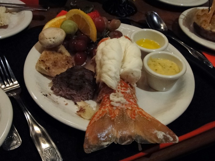Petite Filet Mignon and Lobster Tail