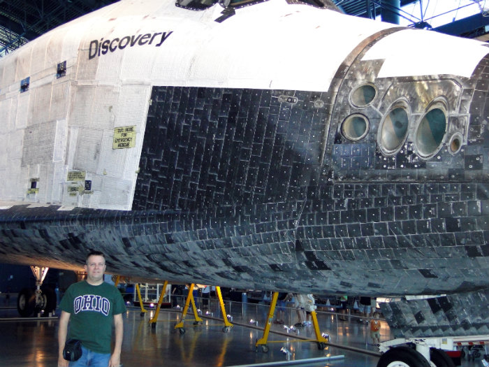Me and Space Shuttle Discovery