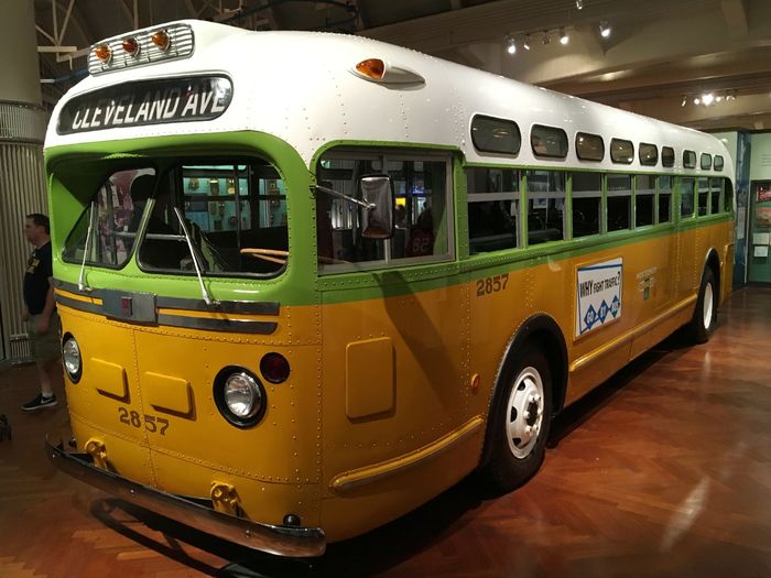 The Rosa Parks bus
