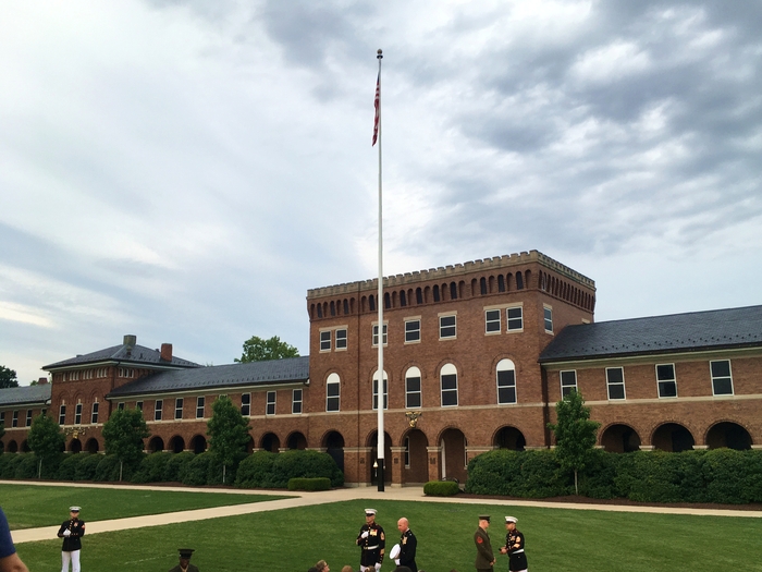 Marines Friday Evening Parade