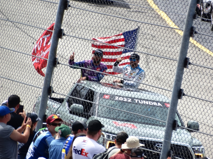 #23 Bubba Wallace and #3 Austin Dillon