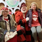 Mrs. Claus, Santa and Emma