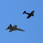 F/A-18 Super Hornet & FG-1D Corsair