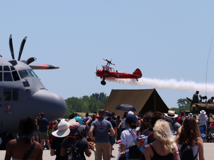 Carol Pilon Third Strike Wingwalking